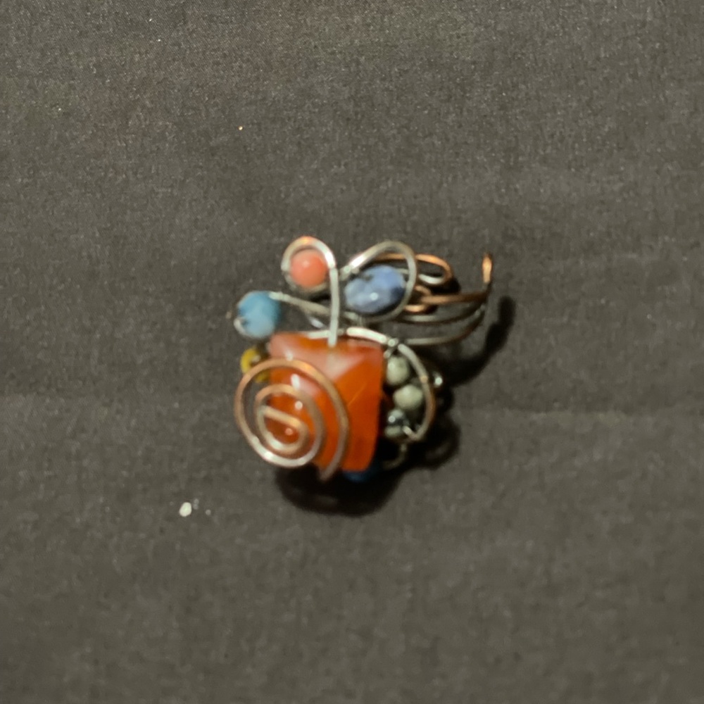 Handmade Colorful Ring - Picture 2 of 4